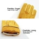thumbnail image 2 of Guantes de trabajo de cuero Flex Grip Tough Cowhide Gardening Glove para cortar madera/construcción/conducción/jardín para hombres y mujeres 1 par, 2 of 5