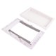 thumbnail image 2 of Imán de plástico para puerta de mascotas de PVC, puerta de cierre automático, accesorio de seguridad bidireccional para gato y perro, color blanco L, 2 of 5