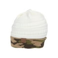 thumbnail image 1 of Gravity Threads Soft Camouflage Cuff Beanie, Ivory, 1 of 2