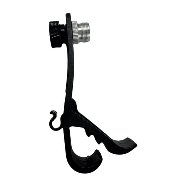 MERIGLARE Support de Microphone Tambour Clip Haute Performance Compact pour Instrument Sans Support de Micro