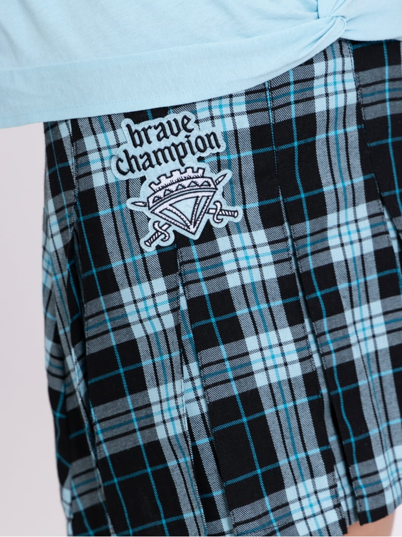 小物 DESCENDANT  descendant  PLAID STALL Disney Descendants Girls Pleated Skirt, Sizes 4-16 - Walmart.com