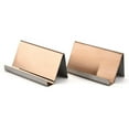 thumbnail image 6 of koolsoo 2xBusiness Card Holders Name Stand Collection Rack Organizer Rose Gold H, 6 of 6