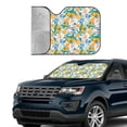 thumbnail image 3 of Kdxio Colorful Fruits Print Front Windshield Sun Shade,Folding Auto Sunshade for Car Truck SUV-Medium, 3 of 7