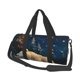 thumbnail image 1 of Balery Starry Sky Sleep White Bear Bolsa de Gimnasio para Mujeres y Hombres, Bolsa de Viaje Impermeable, Bolsa de Fin de Semana con Compartimento para Zapatos y Bolsillo Húmedo, 1 of 6
