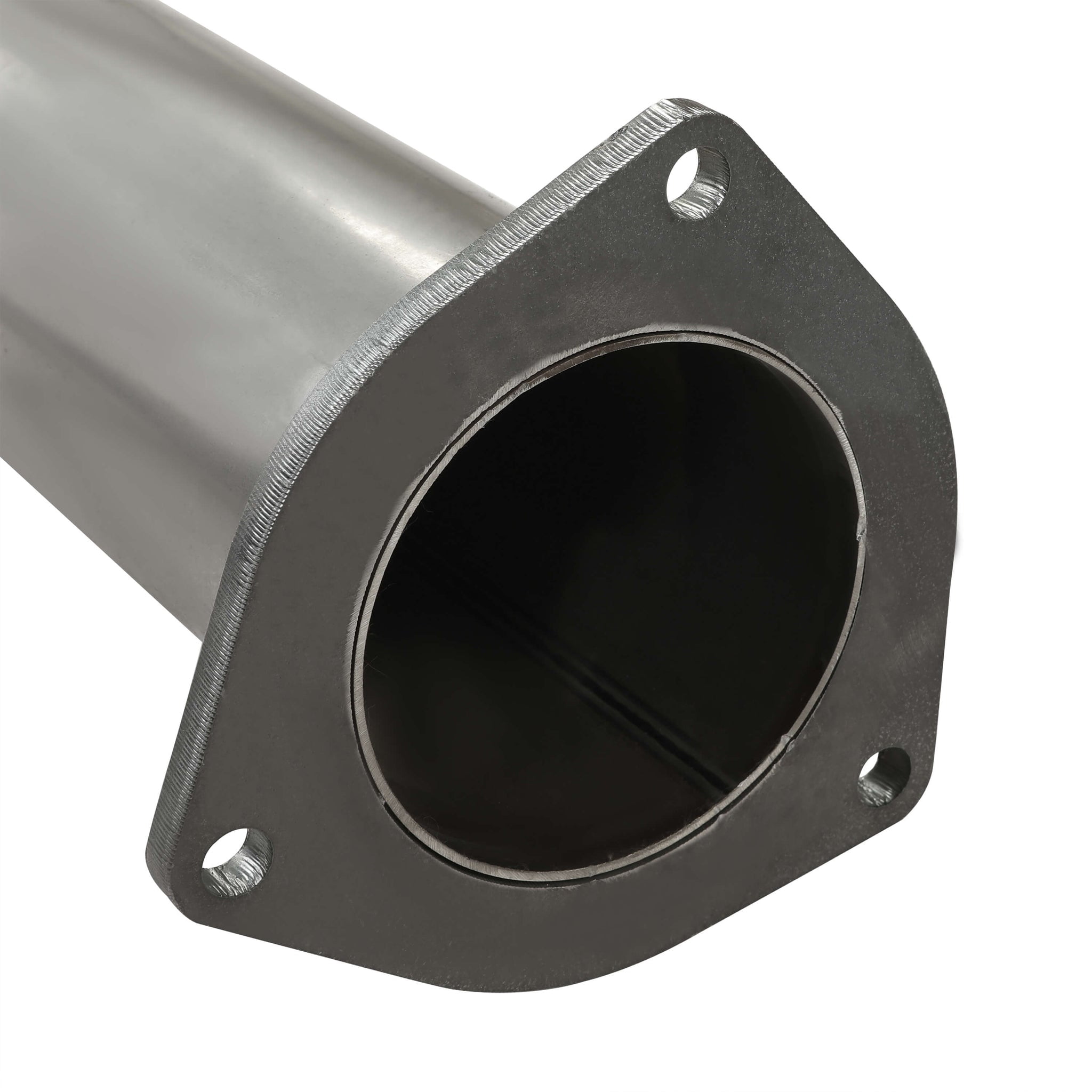 Kojem 4" Stainless steel Silver Exhaust Pipes for 2011-2016 6.7L Ford F250 F350 F450