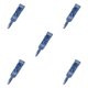 thumbnail image 3 of Advancent Toallas de baño de fibra suave y afelpada para frotar: tela agradable para la piel y toalla de ducha en azul Type2 NO2, 3 of 6