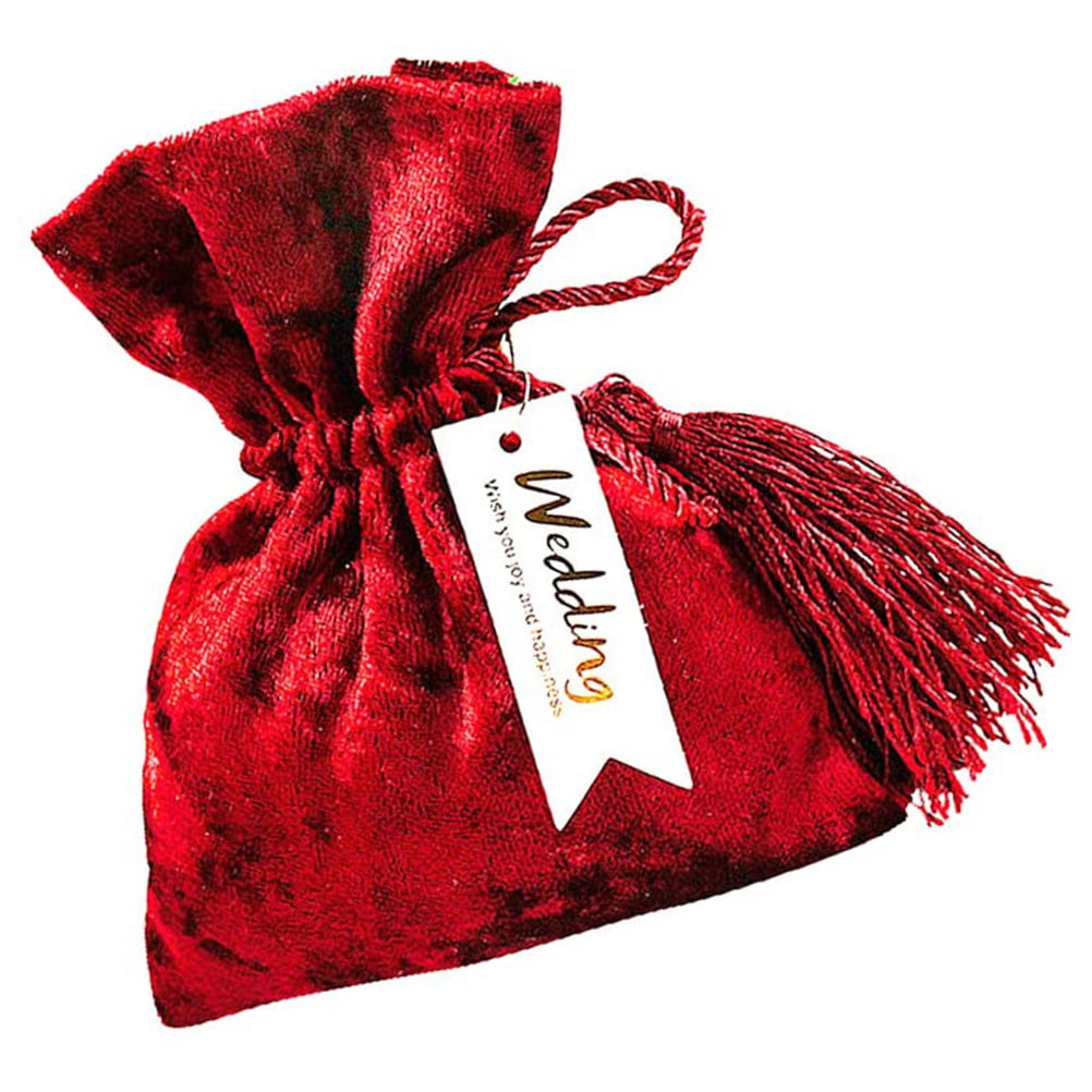 Mixed Luxury Velvet Jewellery Drawstring Wedding Party Favour Pouches Gift Bags 