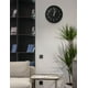 thumbnail image 5 of Reloj de Pared Negro con manecillas Plata 30 cm x 4cm QZ RLNENE, 5 of 6