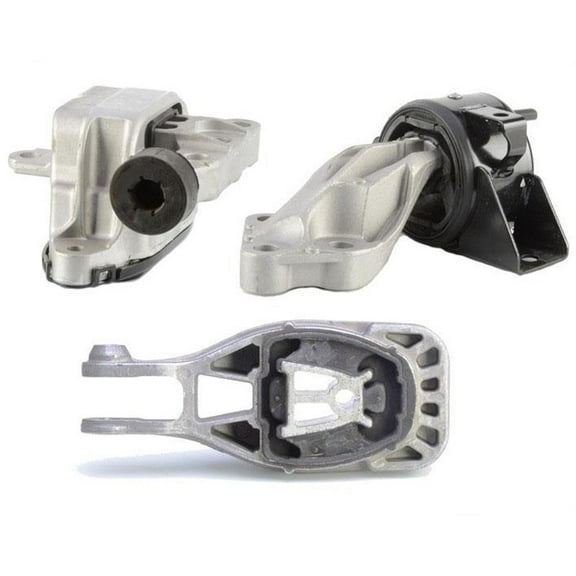3pc Engine Motor Mounts Automatic Transmission for Chevrolet Sonic 1.8L 12-16