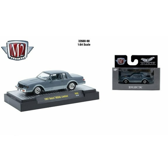 M2 Machines 1:64 Detroit Muscle R90 1987 Buick Regal Limited