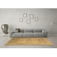 thumbnail image 3 of Ahgly Company Indoor Square Oriental Brown Industrial Area Rugs, 7' Square, 3 of 4