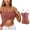Brick Red, variant on Women Solid Color Square Neck Casual Comfortable Tank Tops Daily Basic Stretchy Soft Yoga Sports Layering Camisole Tee Brick Red,M