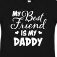 thumbnail image 4 of Inktastic My Best Friend is My Daddy with Hearts Boys or Girls Toddler T-Shirt, 4 of 5