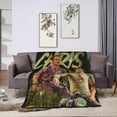 thumbnail image 6 of Blanket Chris Actors Pratt Throw Flannel Blankets Warm Soft Cozy Fuzzy Blanket for Bed Sofa Couch Camping Travel Gift Blankets for All Seasons 60"x50", 6 of 6