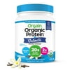 Orgain Organic 2 in 1 Vegan Protein Powder + Oatmilk, 20g Protein, Vanilla Bean 1.05lb