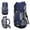 Dark Blue, variant on Sports 60L Waterproof Hiking Backpack Camping Mountain Climbing Cycle Backpack Outdoor Sport Bag With Rain Cover