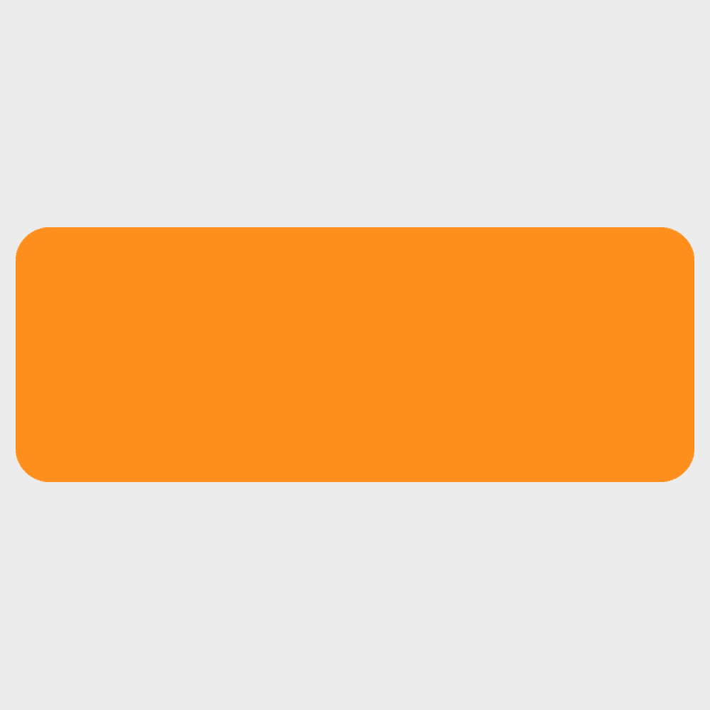 JAM Paper Standard Label Rolls, Rectangle, 15/16 x 2 1/2, Neon Orange, 125 Labels/Roll
