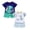 AB-Dark Blue 1PCS & White 1PCS, variant on Leey-Wold Toddler Baby Boy Hunting Outfit Mallard Duck Crewneck Shirt Duck Print Elastic Waist Shorts Set 4Pcs Summer Clothes Size,6-12 Months