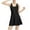 Black, variant on Tank Dresses for Women with Built in Shorts & Bra Casual Sleeveless V-Neck Tennis Dress Sport Going Out Exercise Mini Dresses with Zipper Black L