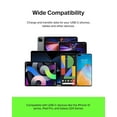 thumbnail image 6 of Belkin BoostCharge USB-C Cable (1M/3.3ft), USB-C to USB-A Cable, USB Type-C Cable for iPhone 16 Series, Samsung Galaxy S24, S24+, Note20, Pixel 8, Pixel 7, iPad Pro, Nintendo Switch, and More - Black, 6 of 8