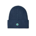 thumbnail image 2 of MeMoi Boys "MeMoi Teddy Bear" Ribbed Rayon-Blend Embroidered Beanie - Boys - Male (L, Blue), 2 of 2