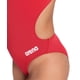 thumbnail image 4 of Bañador ARENA Solid Team MaxLife Challenge Back para mujer, color rojo, 4 of 9