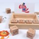 thumbnail image 1 of Recursos De Aprendizaje Juguetes De Montessori Tablero De Ortografía Mundial 8 Bloques De Cúbicos Soledad Juguetes de madera para niños en edad preescolar, 1 of 10