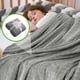 thumbnail image 1 of Manta multifuncional cálida y difusa suave - Funda de franela para siesta de verano - 70x100cm/27.55x39.37in - Acogedora manta de sofá cama lavable a máquina - 7 colores - 100% poliéster - Ligero, 1 of 5