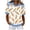 #07Orange, variant on ZVAVZ Funny Easter Shirts for Women Waffle Knit Bunny Egg Print Tshirt Cute Graphic Short Sleeve Patchwork Pullover Tops Comfy Holiday Top Orange,S