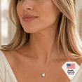 thumbnail image 6 of Cate & Chloe Clara 18k Yellow Gold Plated Pendant Necklace with Swarovski Crystal Gift for Women, 6 of 8