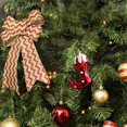 thumbnail image 3 of 2 adornos navideños de plástico para árbol de Navidad, adornos navideños, adornos para árbol de Navidad, 3 of 3