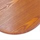 thumbnail image 2 of Plateau de service rond en bois, durable, simple et élégant, large application, surface brillante, structure stable, plateau en bois de 24 cm, 2 of 4
