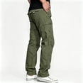 thumbnail image 2 of Unisex Multi-Pocket Leisure Pants Loose Fit Everyday Casual Bottoms for Men and Women, 2 of 10