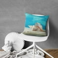 thumbnail image 5 of Nautical Charm for Your Home: Set of 2 Ocean Coral Seashell Starfish 18x18 inch Throw Pillows for Sofa, Patio, Bedroom., 5 of 7
