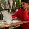 thumbnail image 2 of Apple Magic Keyboard Folio: iPad Keyboard and case for iPad (10th Generation), Detachable Two-piece Design that attaches magnetically, Built-in trackpad, Swiss - White, 2 of 4