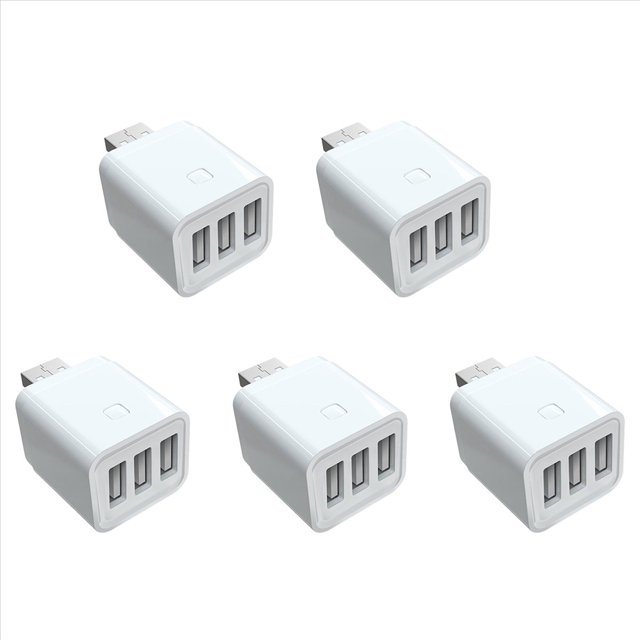 5X Tuya Smart Zigbee 3 Adaptador USB Interruptor 5V Mini Adaptador de Corriente USB Control de Vida Inteligente A Través de Yandex
