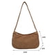 thumbnail image 3 of Bolso Moda mujer Casual Pana Color sólido pequeño hombro axila monedero, 3 of 5