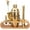 Gold, variant on Cocktail Shaker Set Stainless Steel Bartending Kit 18.6oz Cocktail Bar Set Cocktail Mix Drink Making Kit Professional Bar and Home Drink Bar Tools for Bartender