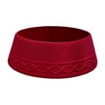 thumbnail image 2 of Abbracc 71cm Knitted Christmas Tree Collar Universal Fit Accessory Festive Tree Ring Red, 2 of 9