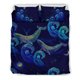 thumbnail image 1 of Juego de Cama Hawaiano Ballena y Ola en la Noche Polinesia, 1 of 3