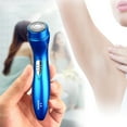 thumbnail image 5 of Kezqiaxn Home Gadgets Electric Shavers for Men, Men鈥橲 Electric Shavers Waterproof/Rechargeable, Electric Shaver for Men Head Blades Portable Travel Blue, 5 of 7