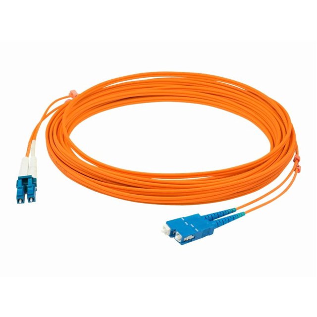 AddOn SC OM1 Orange 1 M (M) 1M LC vers Câble de Raccordement - Câble de Raccordement - SC Multi-Mo vers LC multi-mode (M) - - Fibre Optique - duplex