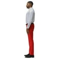 thumbnail image 4 of The Skinny-Fit Bold Mix 3-Pack of Premium Dress Pants: Blue, Red, Green, 4 of 7