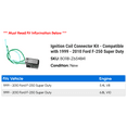 thumbnail image 2 of Ignition Coil Connector Kit - Compatible with 1999 - 2010 Ford F-250 Super Duty 2000 2001 2002 2003 2004 2005 2006 2007 2008 2009, 2 of 2