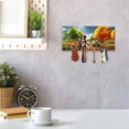 thumbnail image 3 of Goodbye Summer Bernese Mountain Dog Hello Fall Time for School Wood Key Holder Berner Lover Gifts Wall-mounted Key Rack Home Decor - 02014, 3 of 5