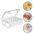 thumbnail image 4 of 1 Ensemble de Conteneurs de Rangement avec Couvercles Boîtes de Rangement pour Petits Objets Perles Bouchons d'Oreilles Petite Boîte de Rangement, 4 of 9