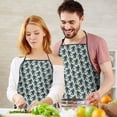 thumbnail image 5 of Blue Bigfoot Pattern Apron-Garden Aprons for Women with Pockets-Cotton Linen Waterproof Kitchen Cooking Gardening Aprons Adjustable for Kitchen,Cooking,BBQ and Salon 33x27 Inch, 5 of 7