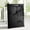 Black, variant on Adjustable Clipboard Stand,Foldable Standing Up Clipboards Document Organiser Folder Writing Pad,For Office School Travel Use Desk File Management Multifunction Paper Holder