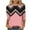 Pink2, variant on Tops for Women 3/4 Sleeves Printed T-shirt Blouse Round Neck Casual Top,Womens Tops Plus Size Black XL
