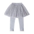thumbnail image 3 of EnJoCho Girls 2 In 1 Skirted Leggings High Waist Color Stretchy Pants Cute Skirt Overlay Bottoms Designed For Daily Casual Wear Stage Performance Kids Dressy Outfit, 3 of 7